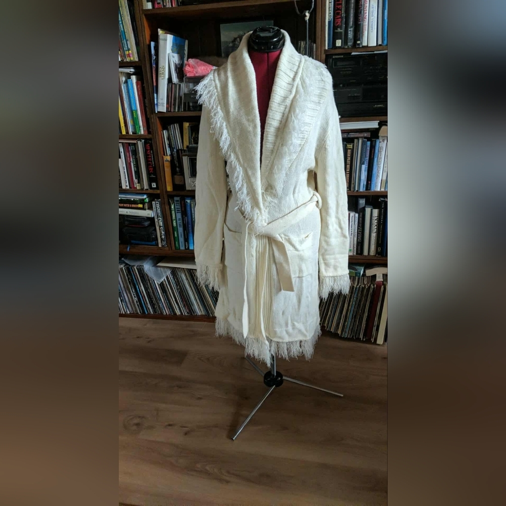 Y2K Afghan Style Sweater